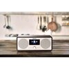 Radio PANASONIC RF-D40EG-K Bluetooth Brązowo-srebrny Dźwięk Stereo