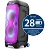 Power Audio BLAUPUNKT PB100X, 500W, Bluetooth, Bateria 28 godzin, Tuner FM, Tryb EXTREME BASS, USB C, Dedykowana aplikacja