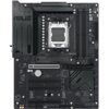 Czarna płyta główna z widocznymi złączami i komponentami, na której znajduje się napis "ASUS X870 Max Gaming WiFi7". Na płycie widoczne są różne złącza i gniazda, a także logo "ASUS".
