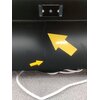 Okap ELECTROLUX LFP326FB Czarny 410m3/h 69dB klasa C Filtr przeciwtłuszczowy Aluminiowy
