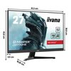 Monitor IIYAMA G-Master G2770HS-B1 27" 1920x1080px IPS 180Hz 0.2 ms [MPRT] Podświetlenie ekranu LED