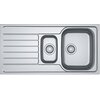 Zlewozmywak półtorakomorowy z ociekaczem FRANKE Spark SKX 651 101.0497.695 Stalowy 50x100