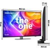 Telewizor PHILIPS 43PUS9060 43" QLED 4K 144Hz VRR Titan OS Ambilight x3 Dolby Atmos Dolby Vision HDMI 2.1 Smart TV Tak