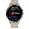 Zegarek sportowy GARMIN Venu 3s 41mm Szaro-złoty Grubość koperty [mm] 12