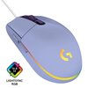 Mysz LOGITECH G102 Lightsync Liliowy Interfejs USB