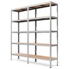 Regał magazynowy MARBO Standard II 200 x 110 x 50 cm Liczba półek 5