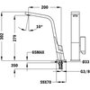 Bateria TEKA IC 915 33915020N Czarny Rodzaj baterii Jednodźwigniowa