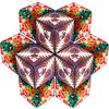 Puzzle magnetyczne SHASHIBO Grateful Dead Dancing Bears 021-SHA-GDDB Wiek 7+