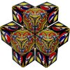 Puzzle magnetyczne SHASHIBO Grateful Dead Steal your face 021-SHA-GDSF Wymiar obrazka [cm] 6 x 6 x 6