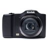 Aparat KODAK FZ152 Czarny, 16.1 Mpix, 15x zoom optyczny Funkcje dodatkowe Technologia rozpoznawania twarzy