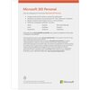 Program MICROSOFT 365 Personal Nośnik Klucz aktywacyjny w pudełku