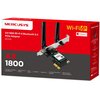 Karta sieciowa MERCUSYS MA70XE PCI Express, Wewnętrzna, 2.4 / 5 GHz Rodzaj karty Bezprzewodowa