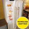 Lodówka GORENJE NRK6202CLI No frost 200cm Beżowa Liczba półek na butelki 1