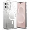Etui RINGKE Fusion MagSafe do Samsung Galaxy S25 Edge Przezroczysty