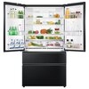 Lodówka HAIER HB26FSNAAA Side by Side No Frost 190cm Grafitowa Kostkarka System ABT Liczba półek 3