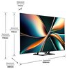Telewizor HISENSE 55U7Q 55" MINILED 4K 144Hz VRR VIDAA Dolby Vision Dolby Atmos HDMI 2.1 Smart TV Tak