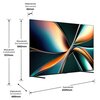 Telewizor HISENSE 100U7Q 100" MINILED 4K 165Hz VRR VIDAA Dolby Vision Dolby Atmos HDMI 2.1 Smart TV Tak