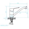 Bateria umywalkowa KUCHINOX Atez BTK 026D Chrom Rodzaj baterii Jednodźwigniowa
