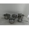 Zestaw garnków GÖTZE & JENSEN CS300 Colorado Inox (10 elementów) Pojemność [l] garnek 5.5 l