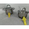 Zestaw garnków GÖTZE & JENSEN CS300 Colorado Inox (10 elementów) Powłoka wewnętrzna Stal nierdzewna