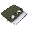 Etui na laptopa TECH-PROTECT Fluffy 13-14 cali Ciemnozielony Funkcje dodatkowe Chroni przed uderzeniami i wstrząsami