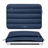 Etui na laptopa TECH-PROTECT Fluffy 13-14 cali Granatowy Funkcje dodatkowe Amortyzowane wkładki