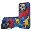 Etui OCPC FCB Case Magnetic do Apple iPhone 16 Pro SP Wielokolorowy