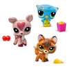 Zestaw figurek LITTLEST PET SHOP Pet trio LPS00646 (1 zestaw) Liczba sztuk w opakowaniu 3