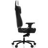 Fotel VERTAGEAR Racing Series P-Line PL4500 HygennX Czarno-biały Regulacja podłokietników Góra - dół