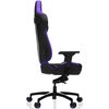 Fotel VERTAGEAR Racing Series P-Line PL4500 HygennX Czarno-fioletowy Regulacja podłokietników Góra - dół