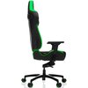 Fotel VERTAGEAR Racing Series P-Line PL4500 HygennX Czarno-zielony Regulacja podłokietników Góra - dół