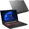 Laptop ASUS TUF Gaming A15 FA507NV-LP023W 15.6" IPS 144Hz R7-7735HS 16GB RAM 512GB SSD GeForce RTX4060 DLSS 3 Windows 11 Home, Funkcje AI Przekątna ekranu [cal] 15.6