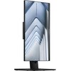 Na zdjęciu widoczny jest monitor komputerowy z pionowo ustawionym ekranem, na którym wyświetlany jest obraz przedstawiający architektoniczne łuki w odcieniach szarości i niebieskiego. Na ekranie znajduje się tekst "ASUS ExpertCenter".
