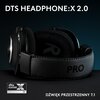 Słuchawki LOGITECH Pro X SE Nauszne, Dźwięk przestrzenny Dźwięk przestrzenny DTS Headphone:X v2.0