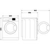 Pralka WHIRLPOOL AI WAM762WPL 7kg 1200 obr Funkcje dodatkowe Fresh Care