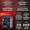 Komputer MAD DOG Powered by Gigabyte C500-A01DR64V2 R7-9800X3D 64GB RAM 2TB SSD Radeon RX9070XT Wi-Fi Procesor AMD Ryzen 7 9800X3D