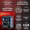 Komputer MAD DOG Powered by Gigabyte C500-A01WR32WH R7-9800X3D 32GB RAM 2TB SSD Radeon RX9070XT Wi-Fi Windows 11 Home Procesor AMD Ryzen 7 9800X3D