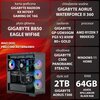 Komputer MAD DOG Powered by Gigabyte C500-A01WR64WH R7-9800X3D 64GB RAM 2TB SSD Radeon RX9070XT Wi-Fi Windows 11 Home Procesor AMD Ryzen 7 9800X3D