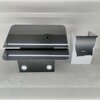 Okap AMICA OKC656S Czarne szkło 385m3/h 65dB klasa C Filtr przeciwtłuszczowy Aluminiowy