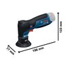 Szlifierka mimośrodowa BOSCH Professional GEX 12V-77 06019L2100 Silnik Bezszczotkowy