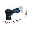 Polerka BOSCH Professional GPO 12V-77 06019L3000 Prędkość obrotowa bez obciążenia [obr/min] 2200