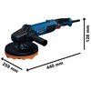 Polerka BOSCH Professional GPO 11-180 S 06013A2300 Prędkość obrotowa bez obciążenia [obr/min] 3800