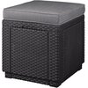 Pufa ogrodowa KETER Cube 213785 Grafit