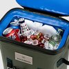 Plecak ROCKBROS 8386824308792 Zielony Materiał Bawełna