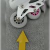 Łyżworolki NILS EXTREME NH18192 4w1 (rozmiar 34-38) Biało-różowy Kolor Biało-różowy