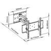 Uchwyt ART do TV AR-24 Głębokość [mm] 115 - 515