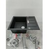 Zlewozmywak jednokomorowy z ociekaczem FRANKE Sirius S2D 611-62 143.0618.665 Onyx 50x62 Automatyczny korek Tak