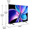 Telewizor HISENSE 55E7Q Pro 55" QLED 4K 144Hz VRR VIDAA TV Dolby Vision Dolby Atmos HDMI 2.1 Smart TV Tak