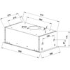 Okap TEKA GFG2 40446753 Inox 329m3/h 63dB klasa E Liczba filtrów odtłuszczających 1