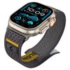Pasek SPIGEN Athlex Air do Apple Watch 6/7/8/9/10/SE/ULTRA 1/2 (44/45/46/49 mm) Grafitowy Materiał Tworzywo sztuczne